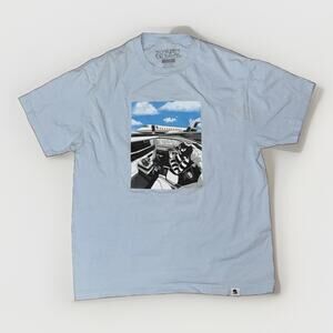 Street Dreams Skateboarding T-Shirt Blue Large 20x28